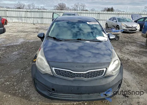2014 Kia Rio Ex из США, поврежденный, VIN KNADN4A38E6327203